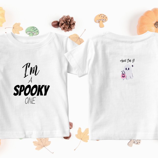 Spooky One | Halloween Bday | Hedersgäst Ghost T Shirt (Skapare uppladdad)