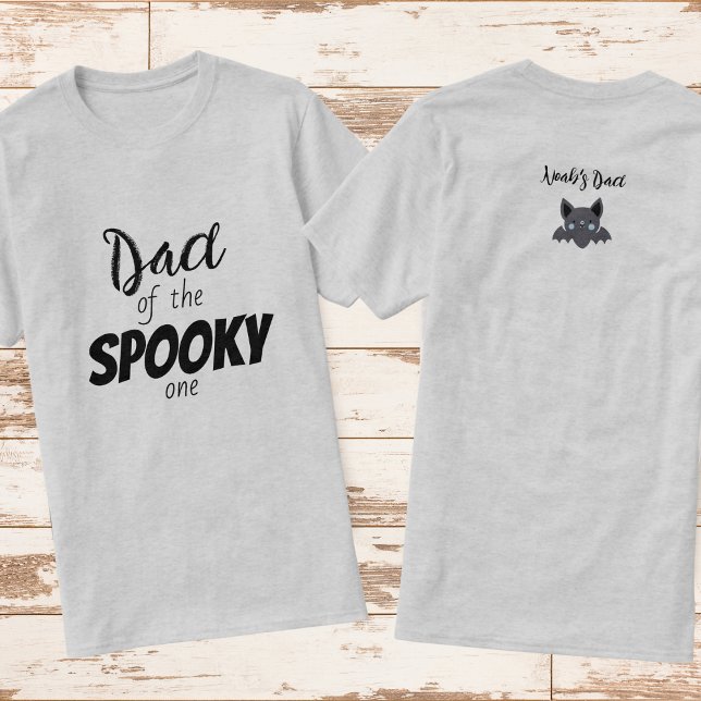 Spooky One | Halloween Birthday | Pappa Shirt Blue T (Skapare uppladdad)