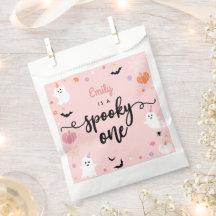 Spooky One Halloween Cute Ghost 1:a födelsedagen