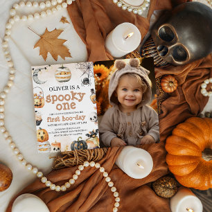 Spooky One Halloween Photo Inbjudan