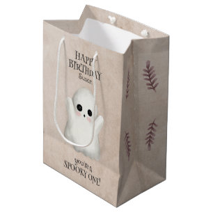 Spooky One Kawaii Ghost Halloween Birthday
