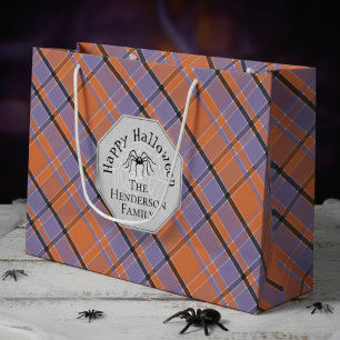 Spooky Orange Lila Black Play Spider Halloween