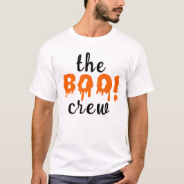 Spooky Pappa Boo Orange Halloween-familjen T Shirt