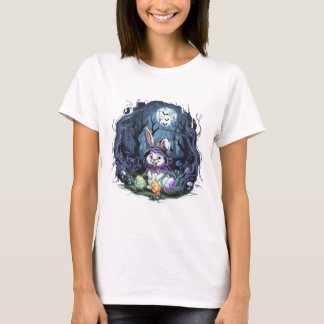Spooky Påskhare Tshirt T Shirt