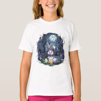 Spooky Påskhare Tshirt T Shirt