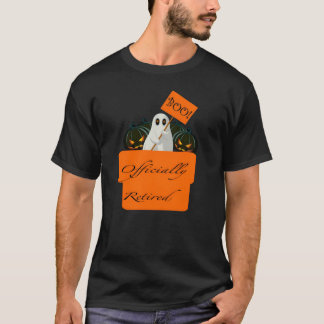 Spooky pensionerad t shirt