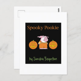 SPOOKY POOKIE av Sandra Boynton Postcard Vykort
