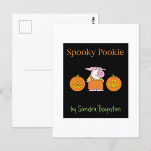 SPOOKY POOKIE av Sandra Boynton Postcard Vykort