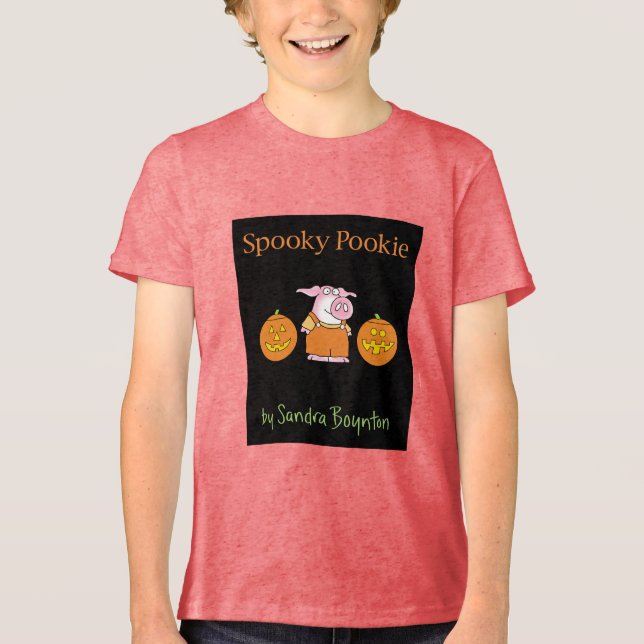 SPOOKY POOKIE av Sandra Boynton T Shirt (Framsida)