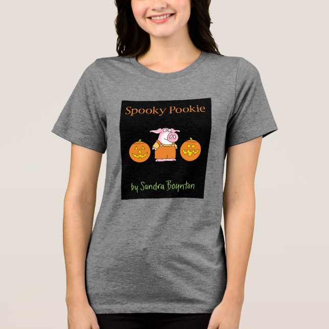SPOOKY POOKIE av Sandra Boynton T-Shirt (Framsida)