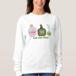 Spooky potion flaskor plocka din gifthalloween t shirt
