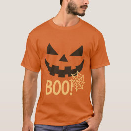Spooky Pumpkin Boo Halloween T-Shirt