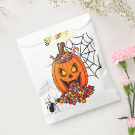 Spooky Pumpkin Glow Treat Bag