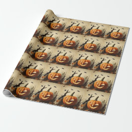 Spooky Pumpkin Halloween-samling Presentpapper