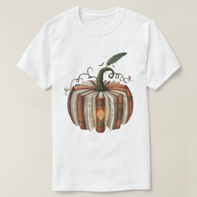 Spooky Pumpkin Halloween T-Shirt" T Shirt (Design framsida)