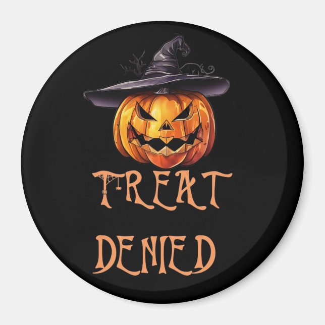 Spooky pumpkin magnet (Framsidan)