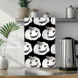 Spooky Pumpkin Mönster | HAPPY HALLOWEEN Kökshandduk<br><div class="desc">Spooky Pumpkin Mönster | HAPPY HALLOWEEN</div>