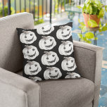 Spooky Pumpkin Mönster | HAPPY HALLOWEEN Kudde<br><div class="desc">Spooky Pumpkin Mönster | HAPPY HALLOWEEN</div>
