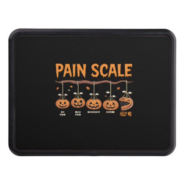 Spooky Pumpkin Pain  Trauma Nurse Triage Hall Dragkroksskydd (Framsidan)