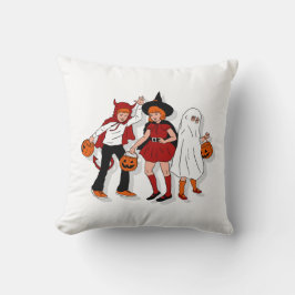 Spooky Pumpkin Pillow Kudde