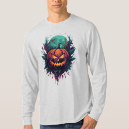 Spooky Pumpkin under full måne T Shirt