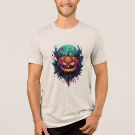 Spooky Pumpkin under full måne T Shirt