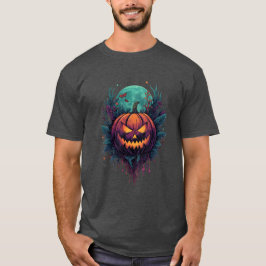 Spooky Pumpkin under full måne T Shirt