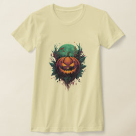 Spooky Pumpkin under full måne T Shirt