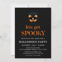 Spooky Pumpkin Vuxen Halloween Costume Party Black