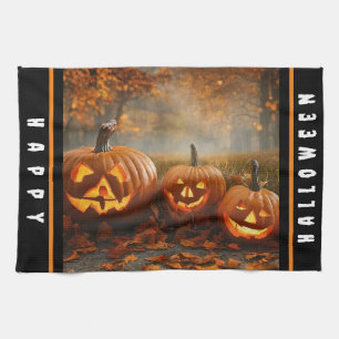 Spooky Pumpkins Family Collection Kökshandduk