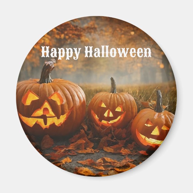 Spooky Pumpkins Family Collection Magnet (Framsidan)