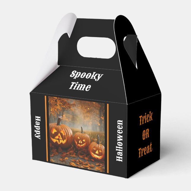 Spooky Pumpkins Family Collection Presentaskar (Framsidan Sidan)
