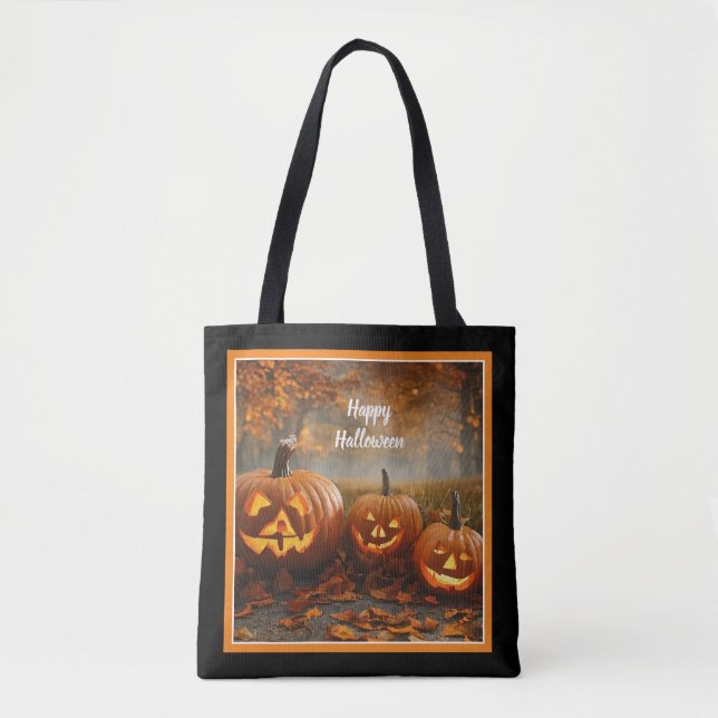 Spooky Pumpkins Family Collection Tygkasse (Framsida)