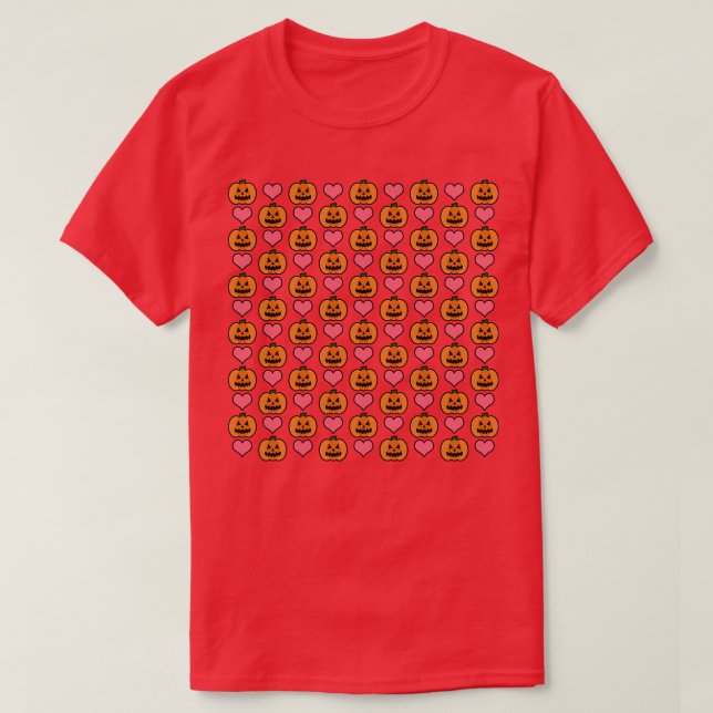 Spooky Pumpkins T Shirt (Design framsida)