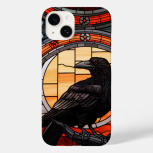 Spooky Raven-fastkedjat glas