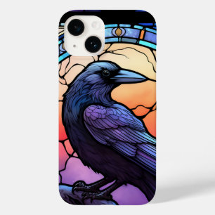 Spooky Raven-fastkedjat glas