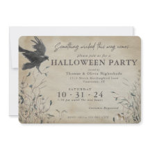 Spooky Raven Halloween | Något har gått