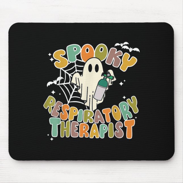 Spooky Respiratory Therapy Rt Ghost Halloween Crt Musmatta (Framsidan)