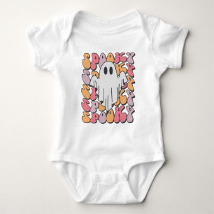 Spooky Retro Ghost T Shirt