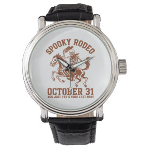 Spooky Rodeo Halloween 31 oktober Armbandsur