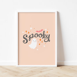 Spooky Rosa Halloween Poster