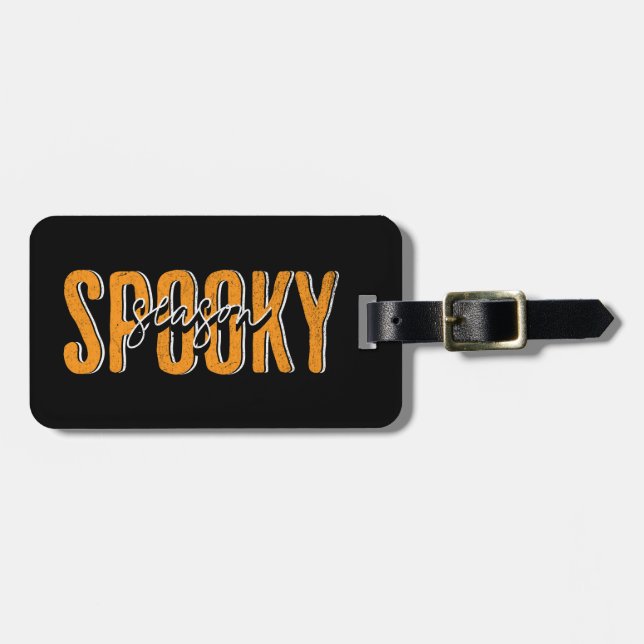 Spooky-säsong Bagagebricka (Horisontell Framsida)