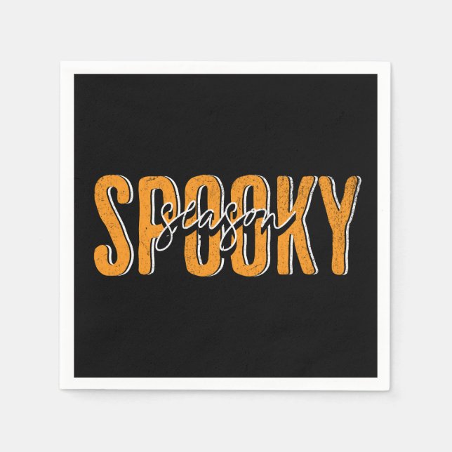 Spooky-säsong Pappersservett (Framsidan)