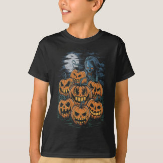Spooky-säsongen-Pumpkin T Shirt