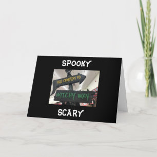 **SPOOKY SCARY** DON INTE WORRY I KOMMER "SKYDDA D HELGKORT