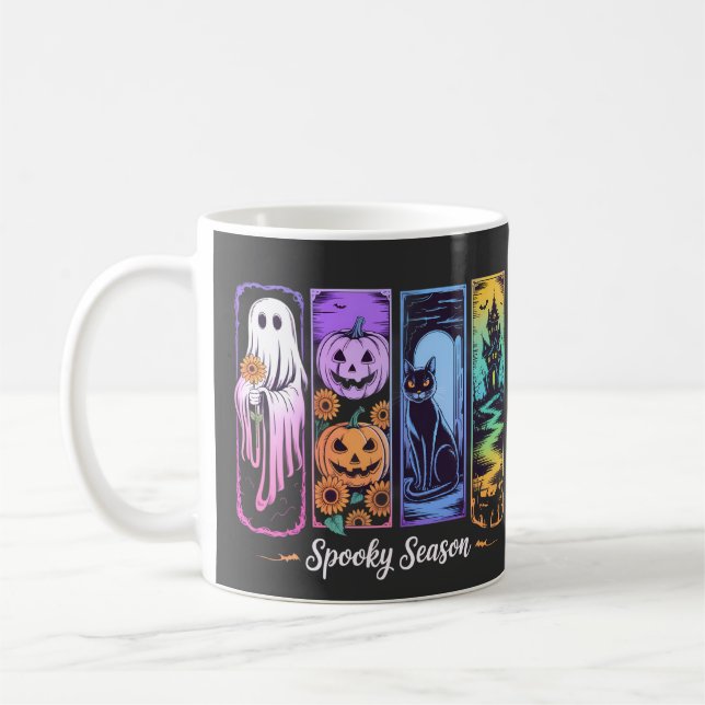 Spooky Season 4-panelen Kaffemugg (Vänster)