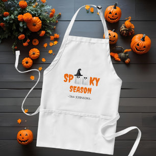 Spooky Season Apron - Funny Halloween Kitchen Gift Förkläde