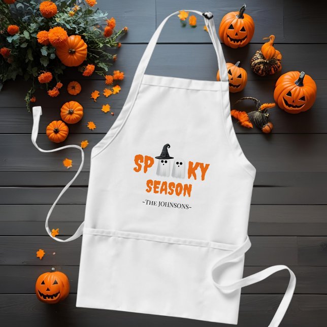 Spooky Season Apron - Funny Halloween Kitchen Gift Förkläde (Skapare uppladdad)