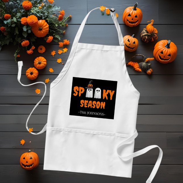 Spooky Season Apron - Funny Halloween Kitchen Gift Förkläde (Skapare uppladdad)