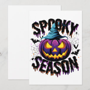 Spooky Season Brew - Pumpkin med Bita Julkort